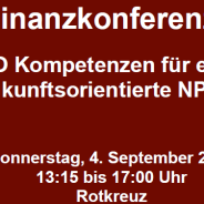 NPO Finanzkonferenz 2025: CFO Kompetenzen für eine zukunftsorientierte NPO